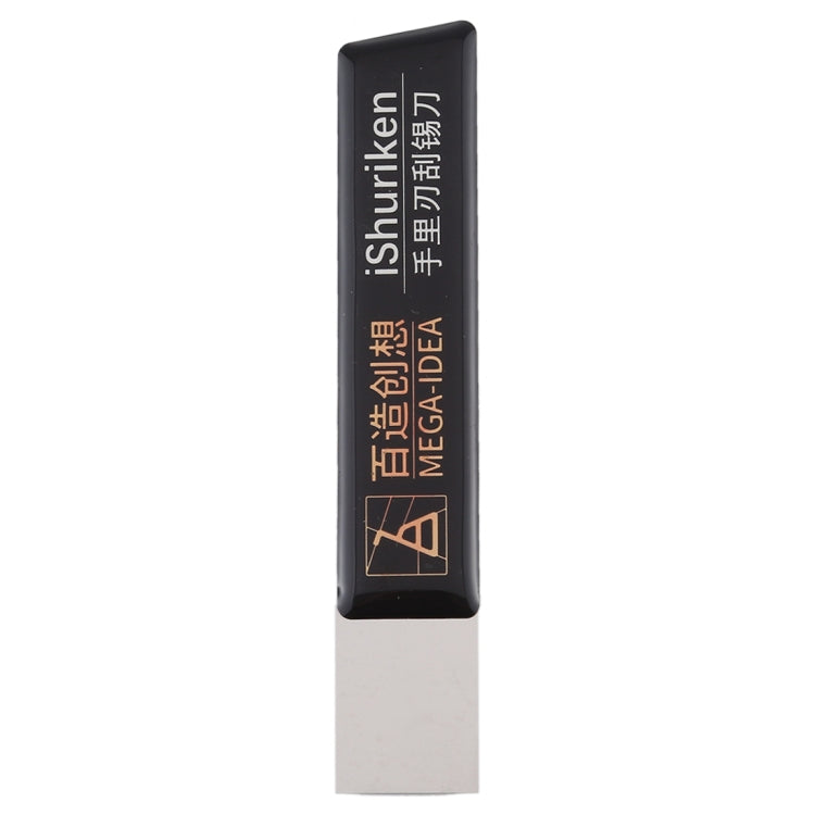 Qianli iShuriken T0.2mm Solder Paster Raschiatore Coltello di stagno Bocca piatta resistente all'usura, Flat Mouth Qianli iShuriken T0.2mm Solder Paster Raschiatore Coltello di stagno Bocca piatta resistente all'usura, Flat Mouth